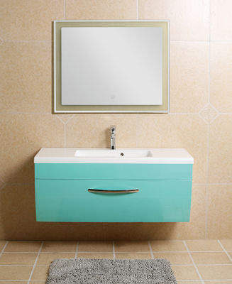 أثاث الحمام المعاصرة بالباطل مع قمم باب مشع بحيرة الأزرق الملونة